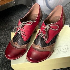 Bardot Women's Dark Red Multi Shoes